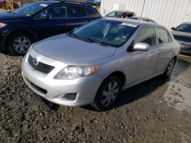 2T1BU4EE8AC346538 - 2010 TOYOTA COROLLA BASE SILVER photo 1