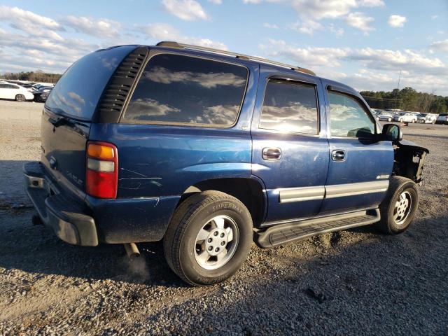 1GNEK13Z53J191324 - 2003 CHEVROLET TAHOE K1500 BLUE photo 3