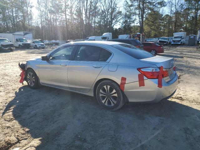 1HGCR2F3XDA267941 - 2013 HONDA ACCORD LX SILVER photo 2