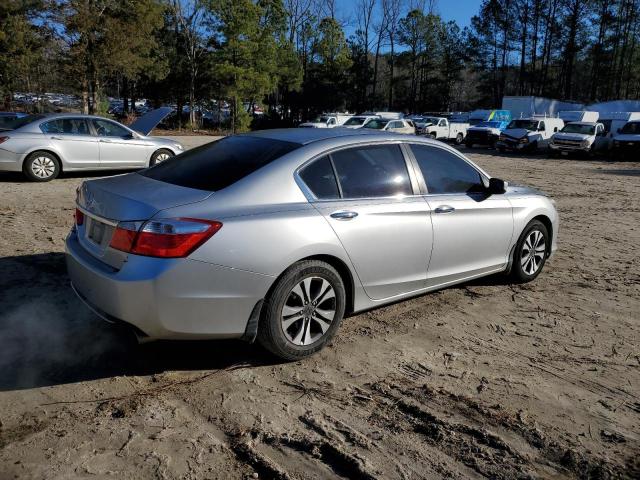 1HGCR2F3XDA267941 - 2013 HONDA ACCORD LX SILVER photo 3