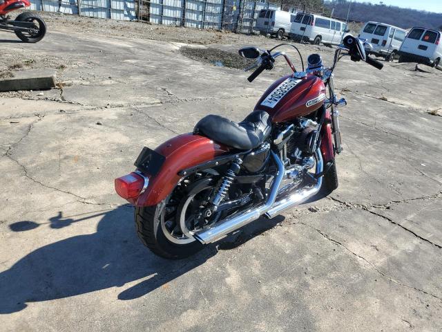 1HD1CX3179K434330 - 2009 HARLEY-DAVIDSON XL1200 L RED photo 4