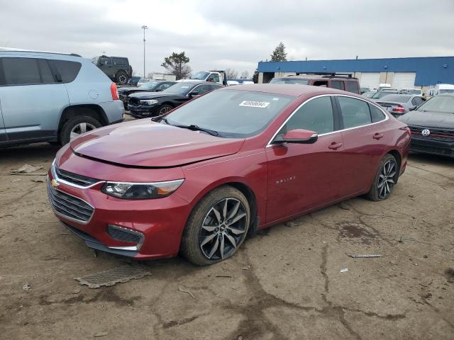 1G1ZD5ST0JF288447 - 2018 CHEVROLET MALIBU LT RED photo 1