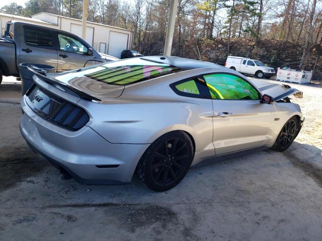 1FA6P8CF8G5228397 - 2016 FORD MUSTANG GT SILVER photo 3
