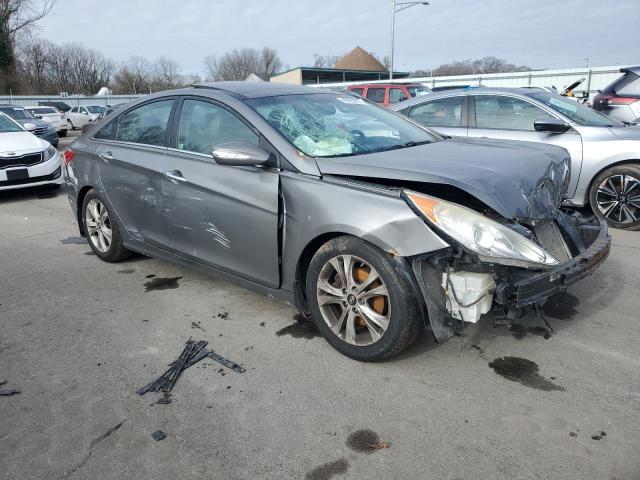 5NPEC4AC4CH442509 - 2012 HYUNDAI SONATA SE GRAY photo 4