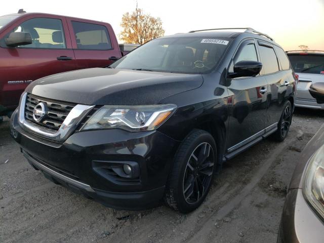 5N1DR2MN1HC639597 - 2017 NISSAN PATHFINDER S BLACK photo 1