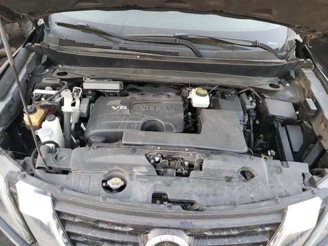 5N1DR2MN1HC639597 - 2017 NISSAN PATHFINDER S BLACK photo 12