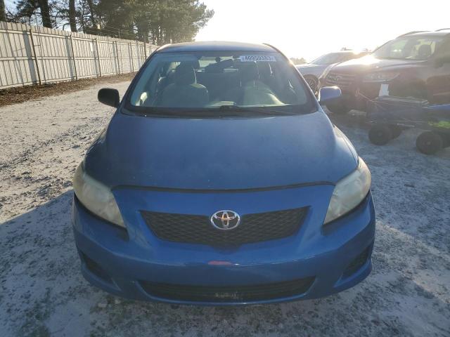 JTDBL40E799084961 - 2009 TOYOTA COROLLA BASE BLUE photo 5