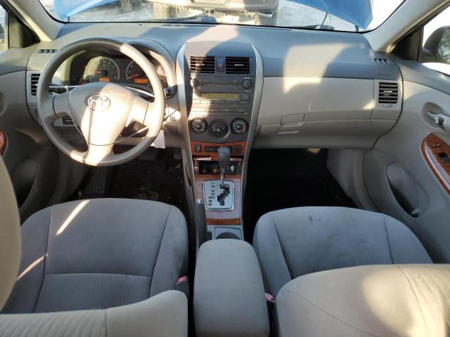 JTDBL40E799084961 - 2009 TOYOTA COROLLA BASE BLUE photo 8