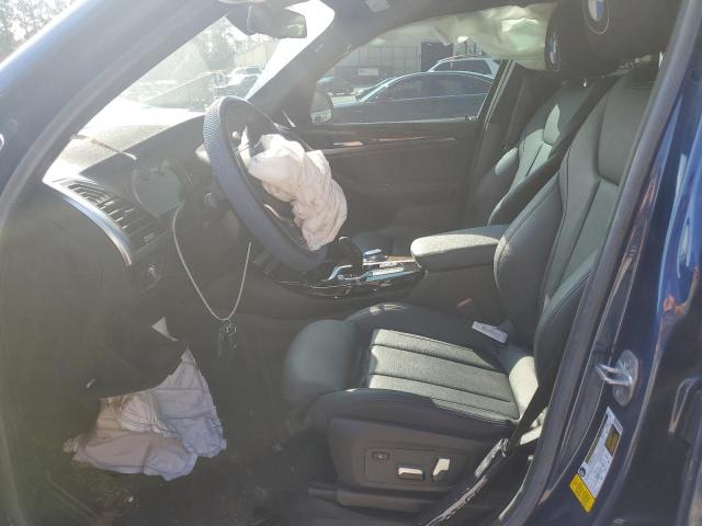 5UXTR7C55KLR50471 - 2019 BMW X3 SDRIVE30I Blau Foto 7