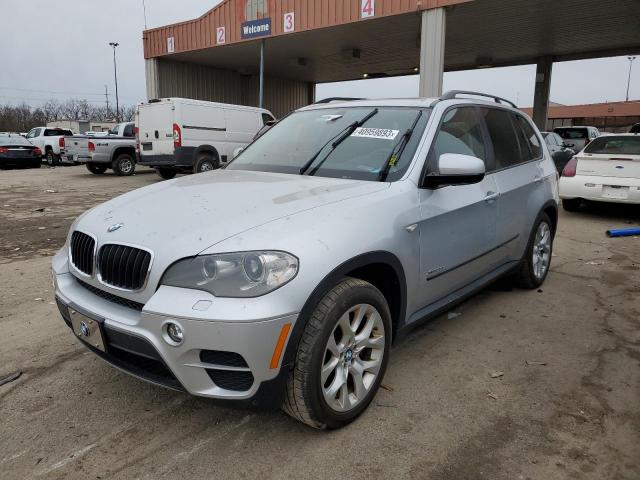 5UXZV4C57D0B05052 - 2013 BMW X5 XDRIVE35I SILVER photo 1