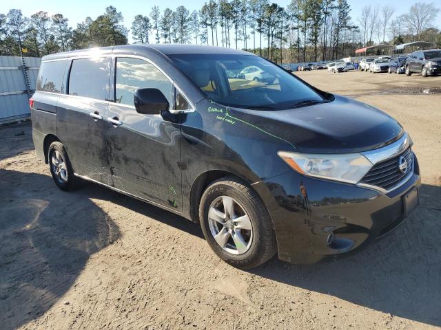 JN8AE2KP4E9102310 - 2014 NISSAN QUEST S BLACK photo 4