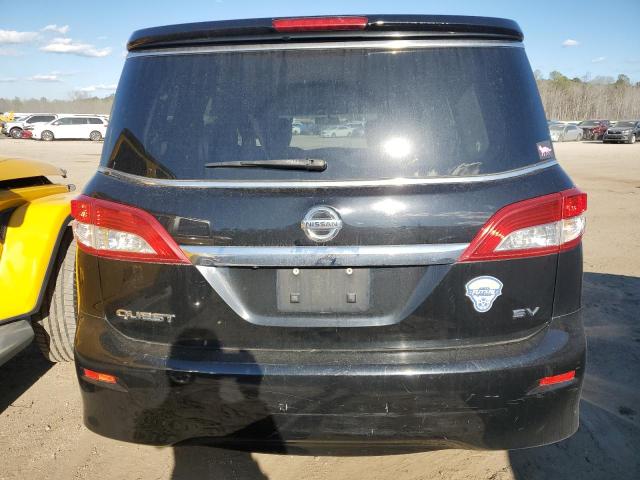 JN8AE2KP4E9102310 - 2014 NISSAN QUEST S BLACK photo 6