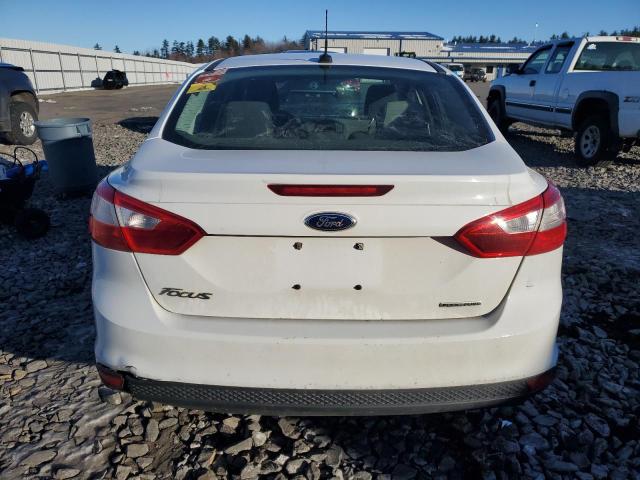 1FADP3E26EL395287 - 2014 FORD FOCUS S WHITE photo 6