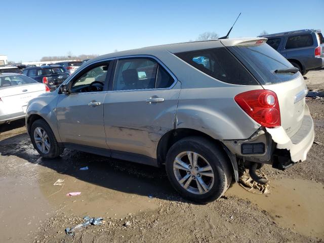 2CNALBEC7B6251579 - 2011 CHEVROLET EQUINOX LS BEIGE photo 2