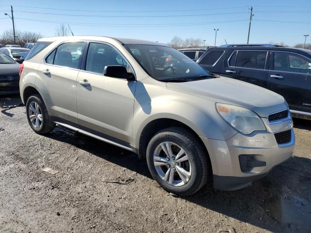 2CNALBEC7B6251579 - 2011 CHEVROLET EQUINOX LS BEIGE photo 4