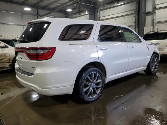 1C4RDJDG7HC883839 - 2017 DODGE DURANGO GT WHITE photo 3