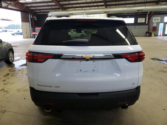 1GNEVHKW4NJ115233 - 2022 CHEVROLET TRAVERSE LT WHITE photo 6