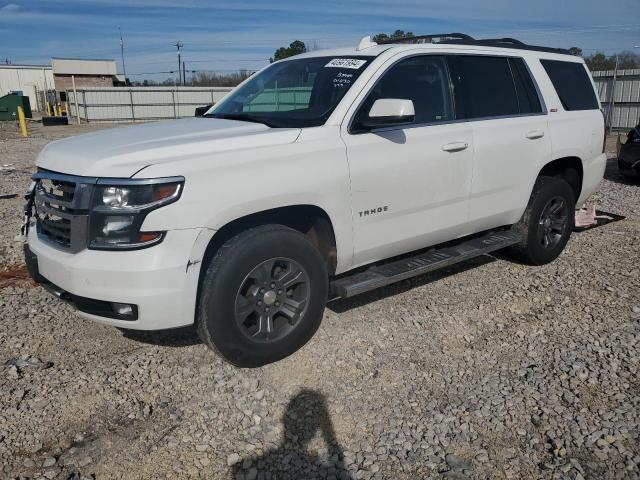 1GNSKBKC9GR132290 - 2016 CHEVROLET TAHOE K1500 LT WHITE photo 1