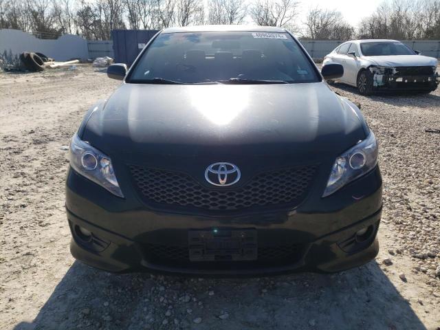 4T1BK3EK7AU112203 - 2010 TOYOTA CAMRY SE BLACK photo 5