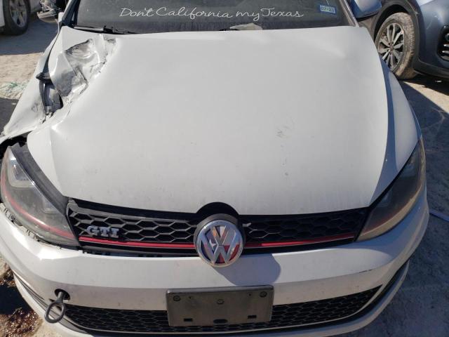 3VW5T7AU0FM036930 - 2015 VOLKSWAGEN GTI WHITE photo 11