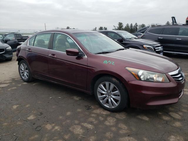 1HGCP2F87BA077903 - 2011 HONDA ACCORD EXL MAROON photo 4