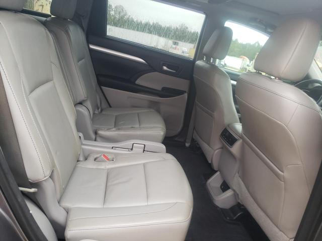 5TDKKRFH2FS070996 - 2015 TOYOTA HIGHLANDER XLE ნაცრისფერი ფოტო 10