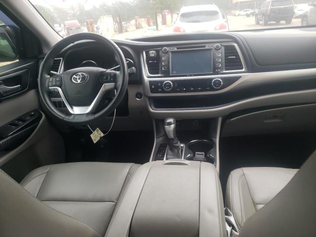 5TDKKRFH2FS070996 - 2015 TOYOTA HIGHLANDER XLE ნაცრისფერი ფოტო 8