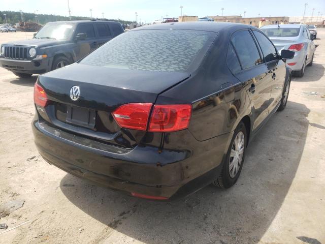 3VW2K7AJ7EM317729 - 2014 VOLKSWAGEN JETTA BASE Qara foto 4