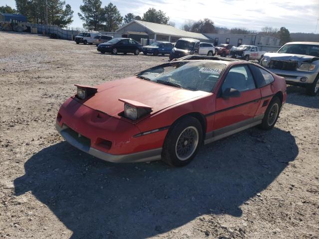 1G2PG9794GP280949 - 1986 PONTIAC FIERO GT RED photo 1