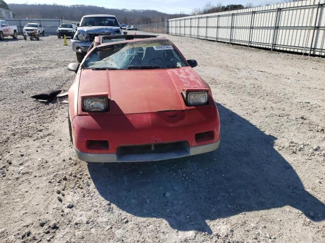 1G2PG9794GP280949 - 1986 PONTIAC FIERO GT RED photo 5