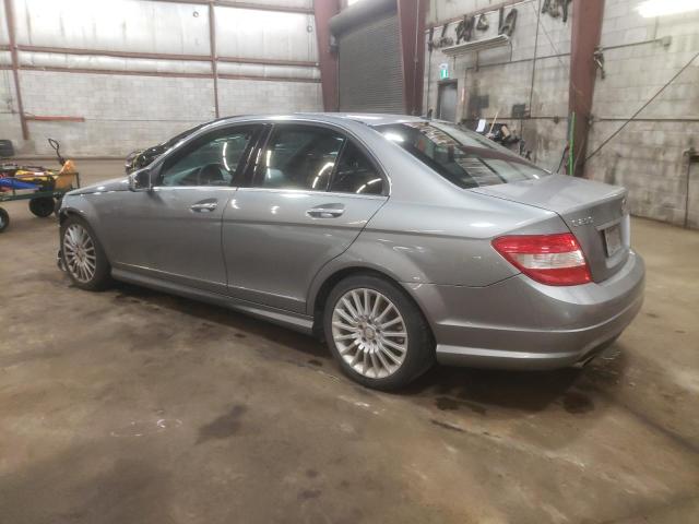 WDDGF8FB6AF463124 - 2010 MERCEDES-BENZ C 250 4MATIC GRAY photo 2