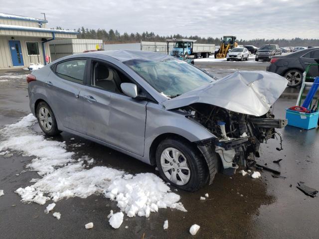 5NPDH4AE3GH782805 - 2016 HYUNDAI ELANTRA SE SILVER photo 4