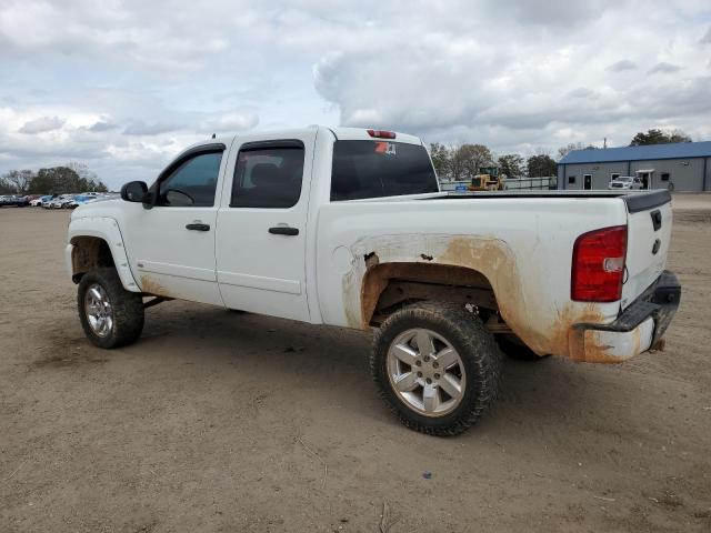 2GCEK13M171525944 - 2007 CHEVROLET SILVERADO K1500 CREW CAB WHITE photo 2