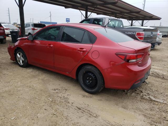 3KPA24AB4KE204705 - 2019 KIA RIO S RED photo 2