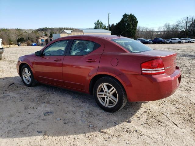 1B3LC56KX8N249187 - 2008 DODGE AVENGER SXT BURGUNDY photo 2