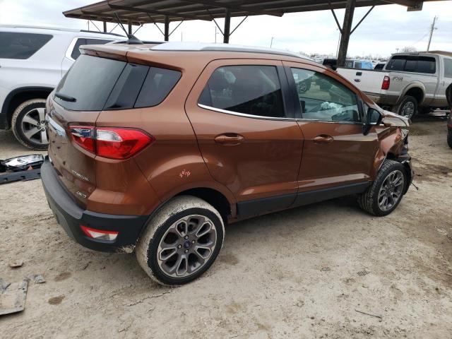 MAJ6S3KL3LC361275 - 2020 FORD ECOSPORT TITANIUM BROWN photo 3