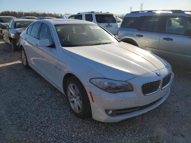 WBAXG5C53DD228553 - 2013 BMW 5 SERIES I WHITE photo 4