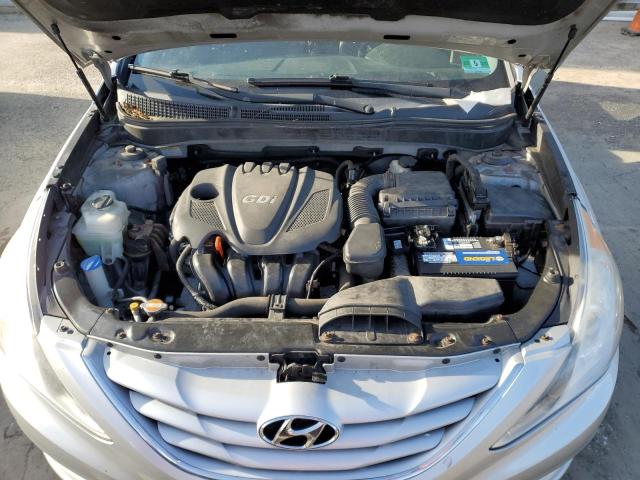 5NPEB4AC4DH516824 - 2013 HYUNDAI SONATA GLS SILVER photo 11