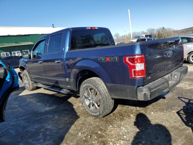 1FTEW1EP7LKE68431 - 2020 FORD F150 SUPERCREW BLUE photo 2