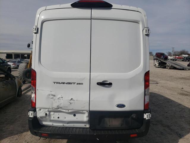 1FTYR2CM2KKA28912 - 2019 FORD TRANSIT T-250 WHITE photo 6