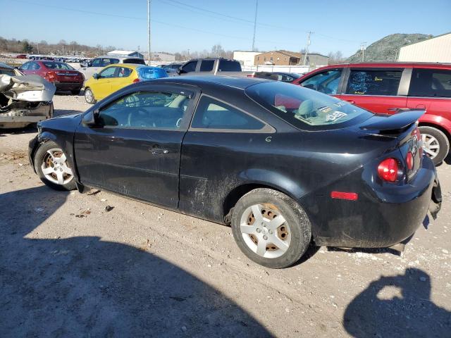 1G1AK15F177309505 - 2007 CHEVROLET COBALT LS BLACK photo 2