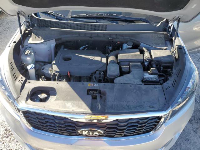 5XYPG4A35KG595824 - 2019 KIA SORENTO L SILVER photo 12