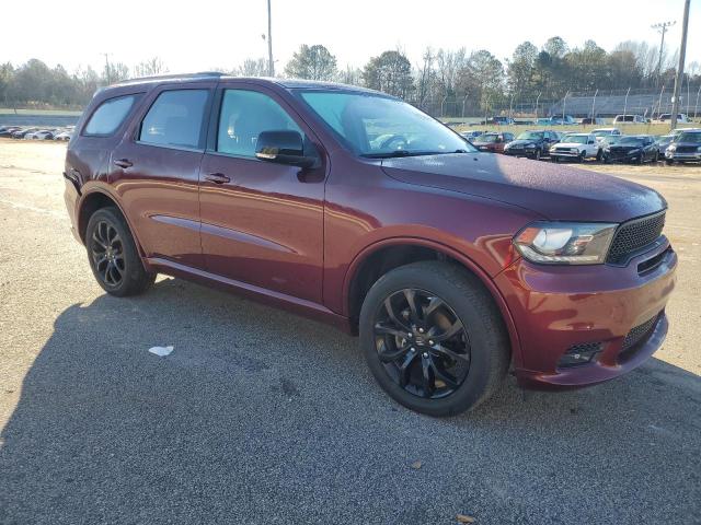 1C4RDJDGXLC380296 - 2020 DODGE DURANGO GT MAROON photo 4