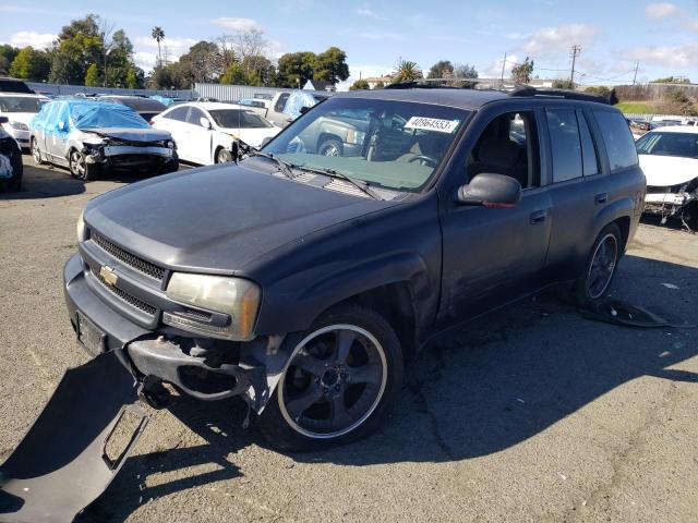 1GNDS13S622261646 - 2002 CHEVROLET TRAILBLAZE BLACK photo 1