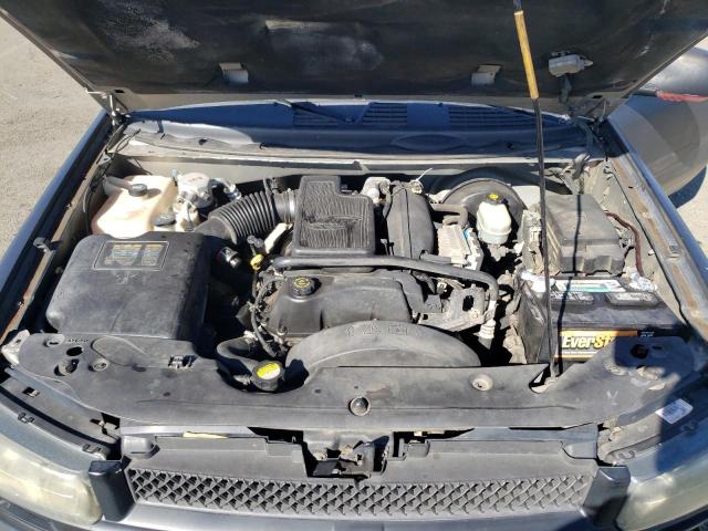 1GNDS13S622261646 - 2002 CHEVROLET TRAILBLAZE BLACK photo 12