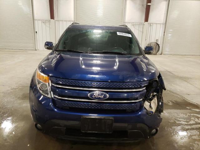 1FMHK8F81CGA04834 - 2012 FORD EXPLORER LIMITED BLUE photo 5