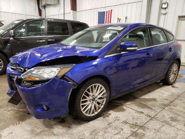 1FADP3N27DL113365 - 2013 FORD FOCUS TITANIUM BLUE photo 1