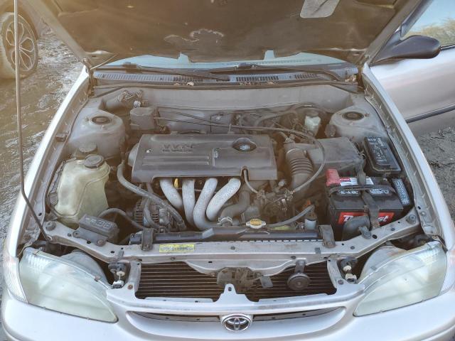 2T1BR12E7YC372563 - 2000 TOYOTA COROLLA VE BEIGE photo 11