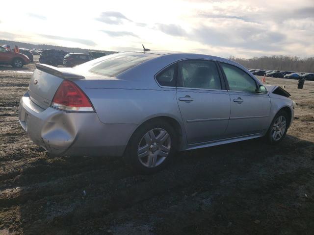 2G1WG5E3XD1214518 - 2013 CHEVROLET IMPALA LT SILVER photo 3