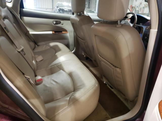 2G4WD582561302944 - 2006 BUICK LACROSSE CXL BURGUNDY photo 10